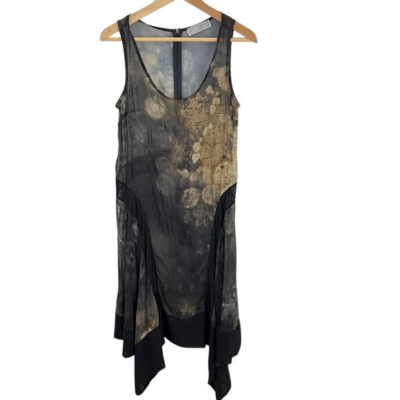 Deca de Vous a Nous Sheer Dress Size t.1 Small Medium ? Lagenlook Artsy - Picture 1 of 8